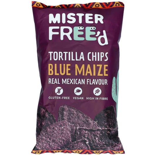Mister Free'd Tortilla Chips Blue Maize 135g
