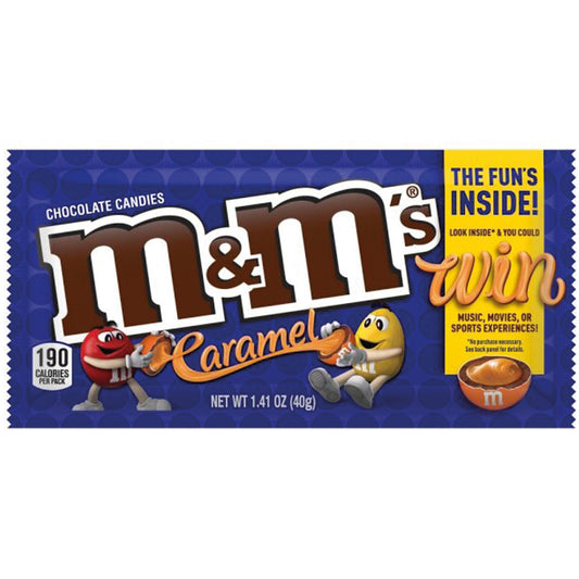 M&M's Chocolate Candies Caramel 40g