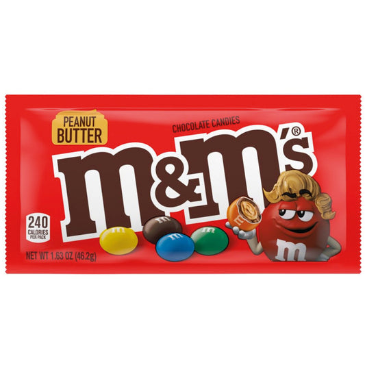M&M's Chocolate Candies Peanut Butter 46,2g