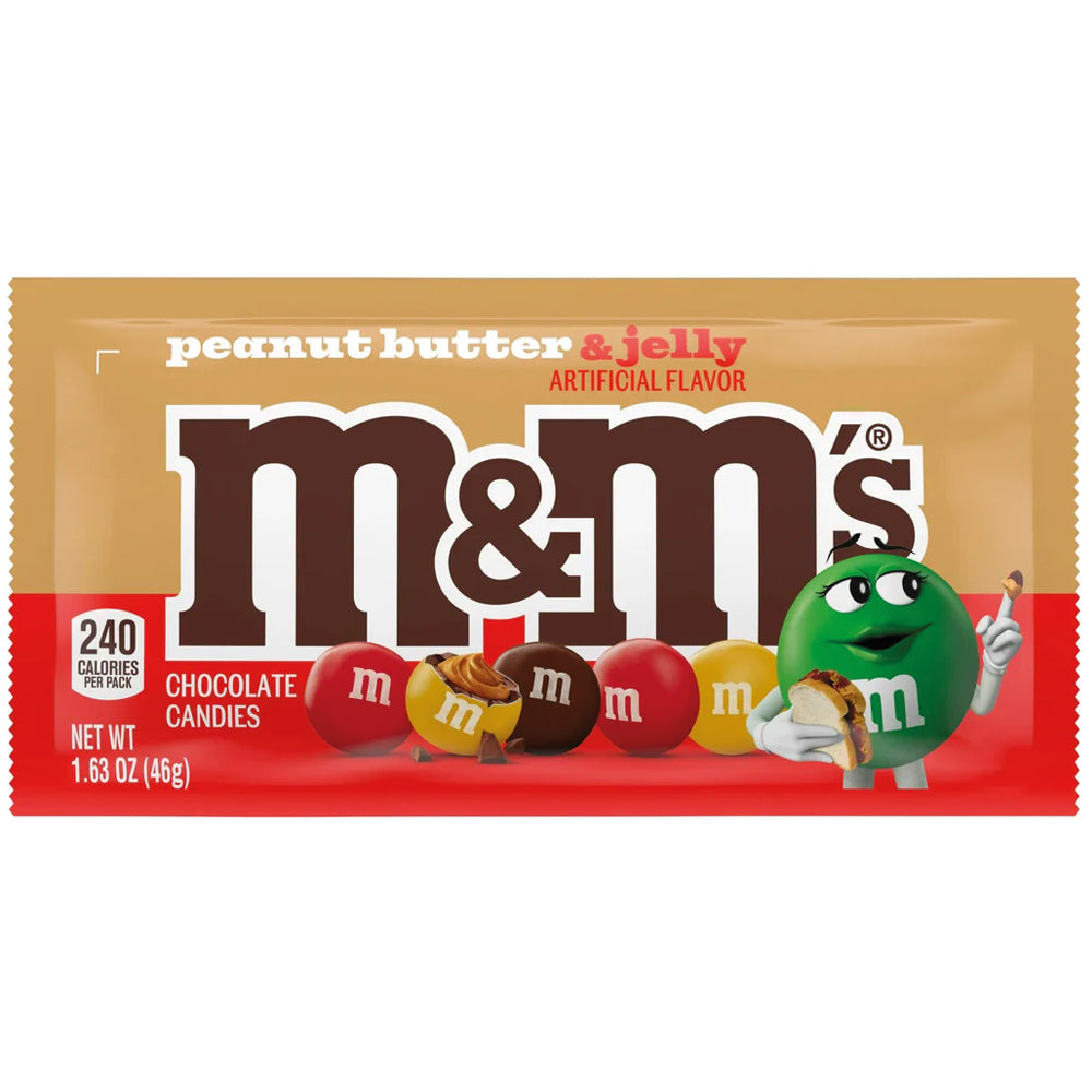 M&M's Chocolate Candies Peanut Butter and Jelly 46g