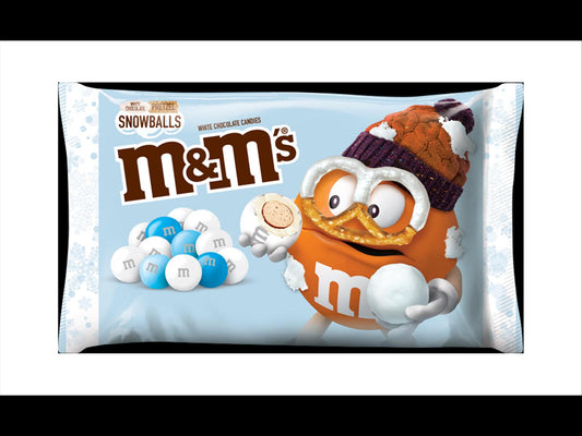 M&M's - White Chocolate Pretzel Snowballs 32,3g