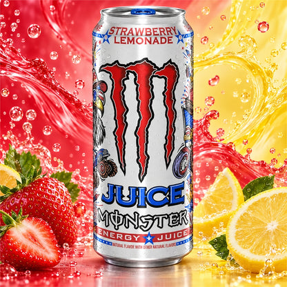 Monster Energy Juice Strawberry Lemonade 473ml