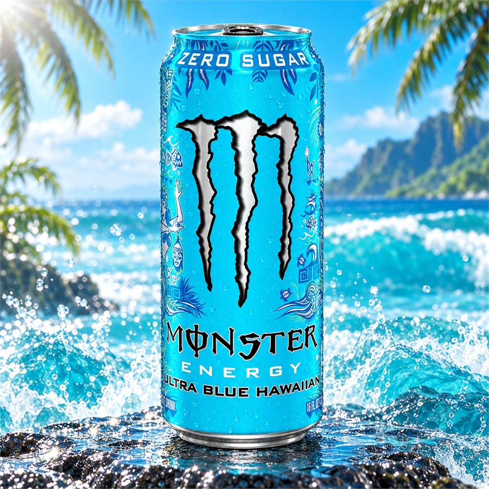 Monster Energy Ultra Blue Hawaiian Zero Sugar 473ml