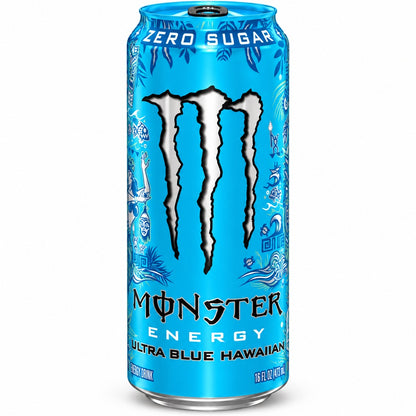 Monster Energy Ultra Blue Hawaiian Zero Sugar 473ml