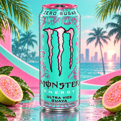 Monster Energy Ultra Vice Guava Zero Sugar 473ml