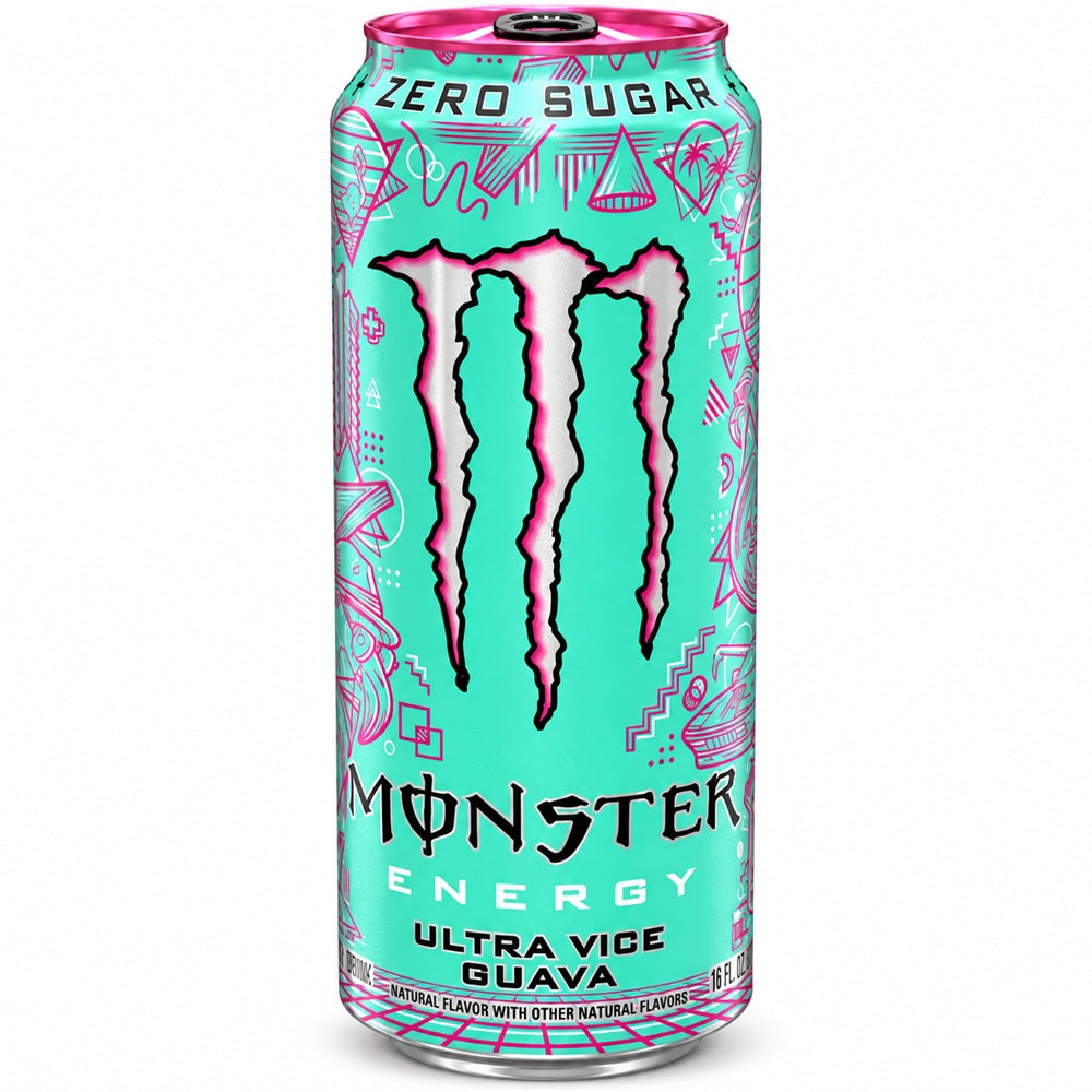 Monster Energy Ultra Vice Guava Zero Sugar 473ml