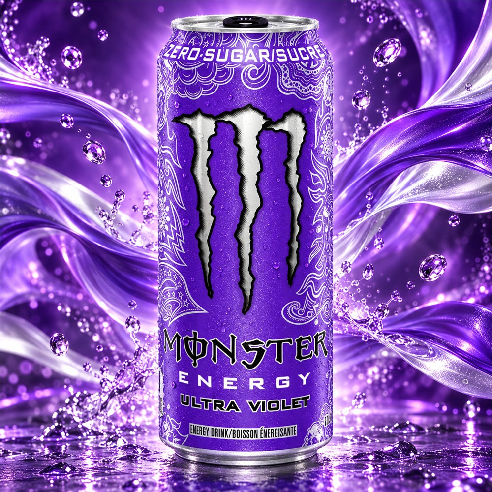 Monster Energy Ultra Violet Zero Sugar 473ml (USA)