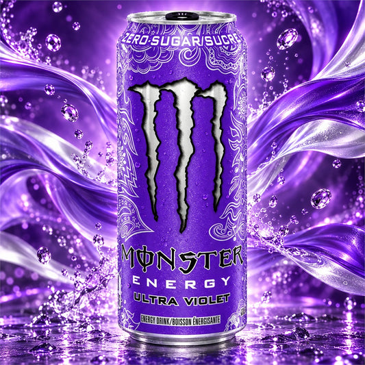 Monster Energy Ultra Violet Zero Sugar 473ml (USA)