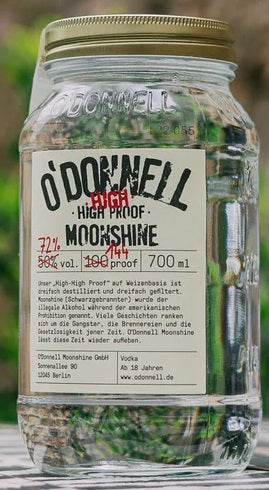 O'Donnell MOONSHINE High High Proof 700ml 72%vol.