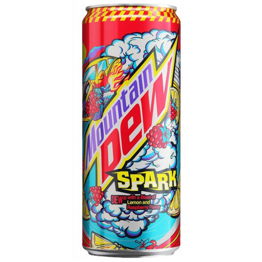 Mountain Dew Spark Lemon & Raspberry 330 ml