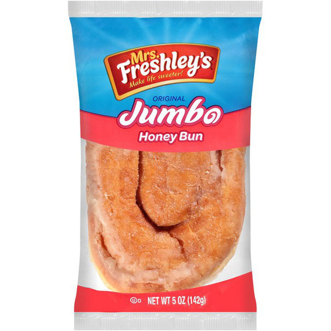 Mrs. Freshley's Original Jumbo Honey Bun 142g