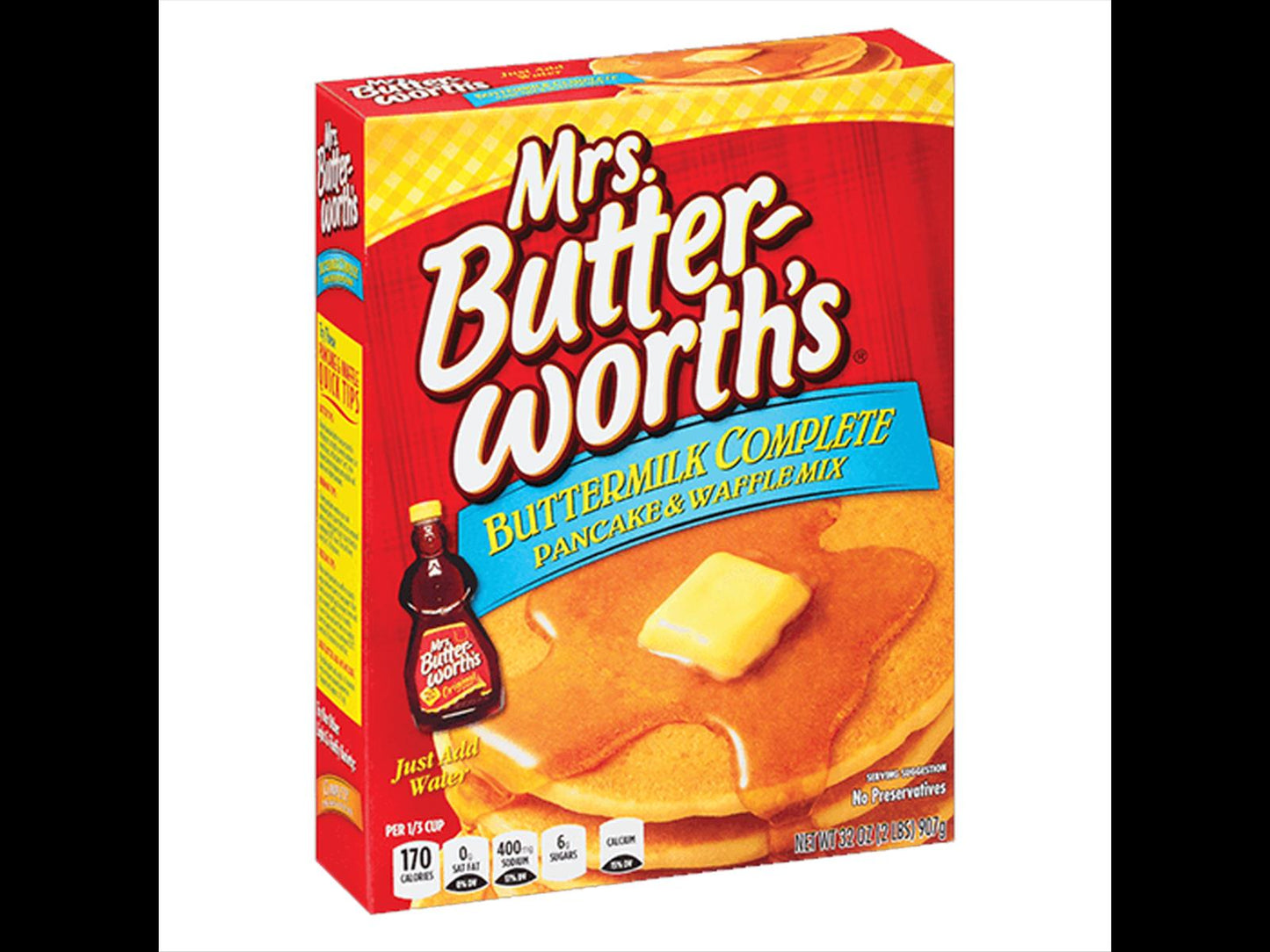 Mrs. Butterworth's Buttermilk Complete Pancake & Waffle Mix 907g (MHD 05.07.2024)