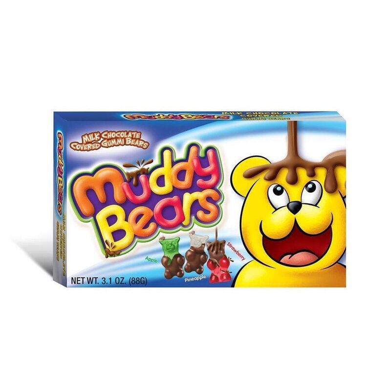 Muddy Bears Milk Chocolate Covered Gummi Bears 88g
