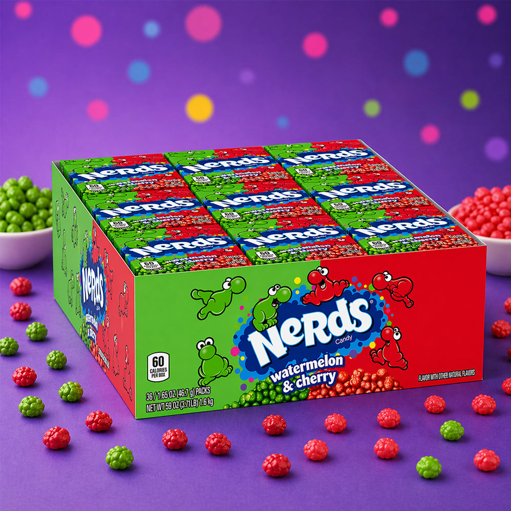 Nerds Cherry & Watermelon 36 x 46,7g Vorratspack