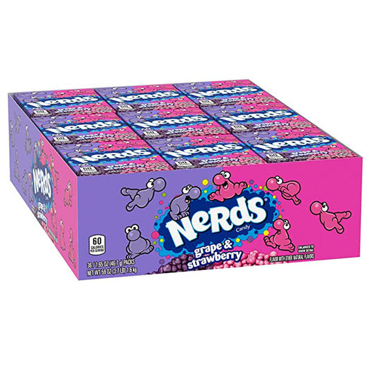 Nerds Grape & Strawberry 36 x 46,7g Vorratspack