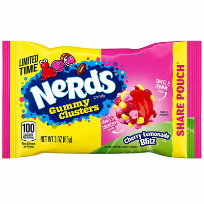 Nerds Gummy Clusters Cherry Lemonade Blitz 85g