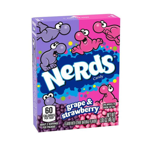 Wonka Nerds Grape & Strawberry 46,7g
