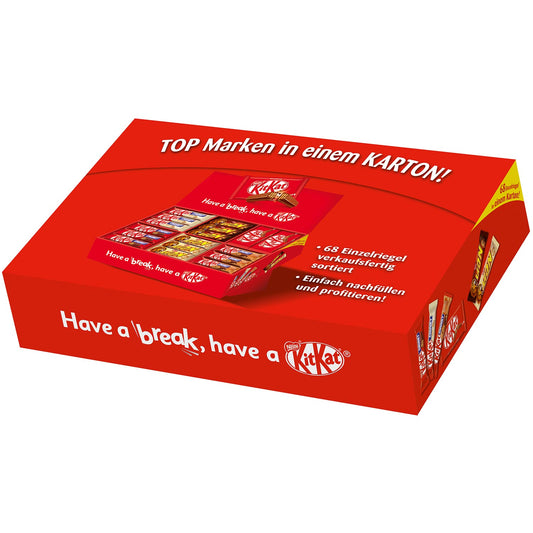 Nestlé Sortimentskarton KitKat & Lion 68 Riegel 2,801kg