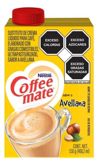 Nestle Coffee Mate Sabor a Avellana 468,2ml