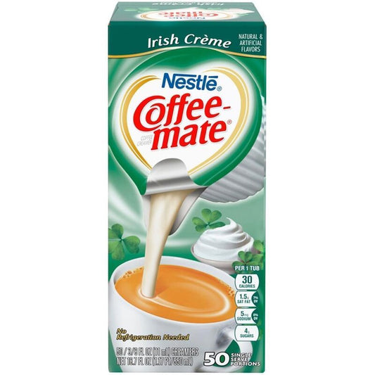 Nestle Coffee Mate - Irish Crème - 50 x 11 ml