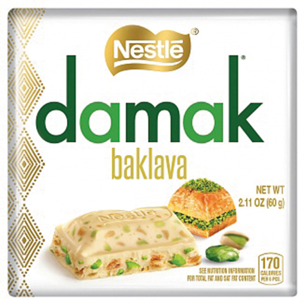 Nestle Damak White Chocolate & Baklava 60g