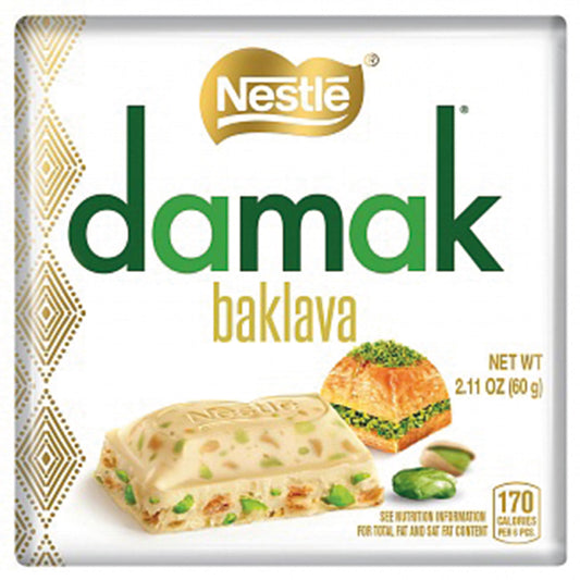 Nestle Damak White Chocolate & Baklava 60g
