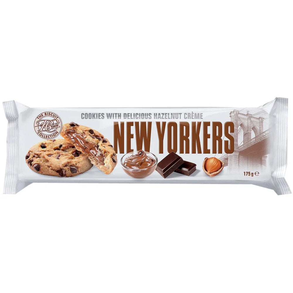 New Yorkers Cookies With Delicious Hazelnut Filling 175g