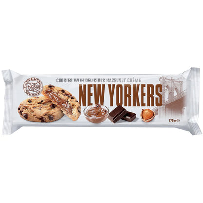 New Yorkers Cookies With Delicious Hazelnut Filling 175g