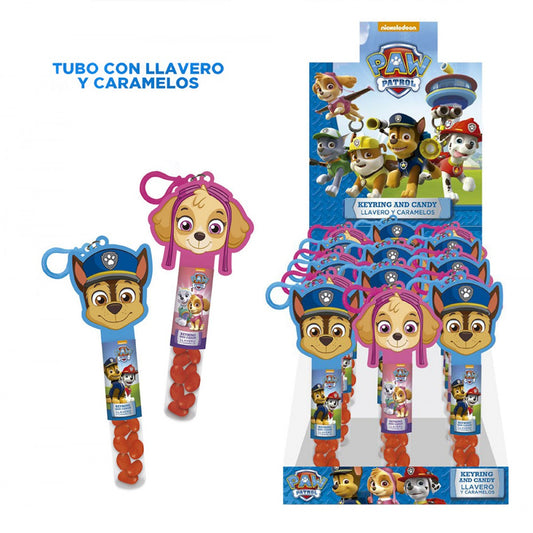 Nickelodeon Paw Patrol Candy mit Schlüsselanhänger