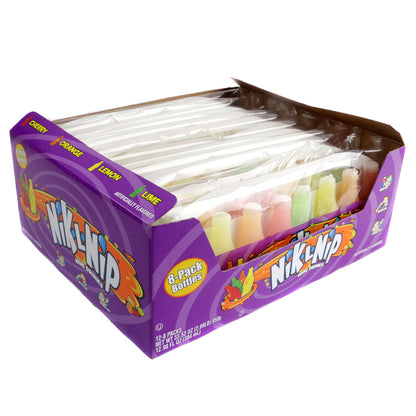 Nik-L-Nip Original Wax Candy Bottles 79g 12 x 32ml (8 Pack) Vorratspack