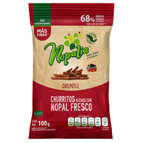 Nopalia Chilpotle Churritos 100g