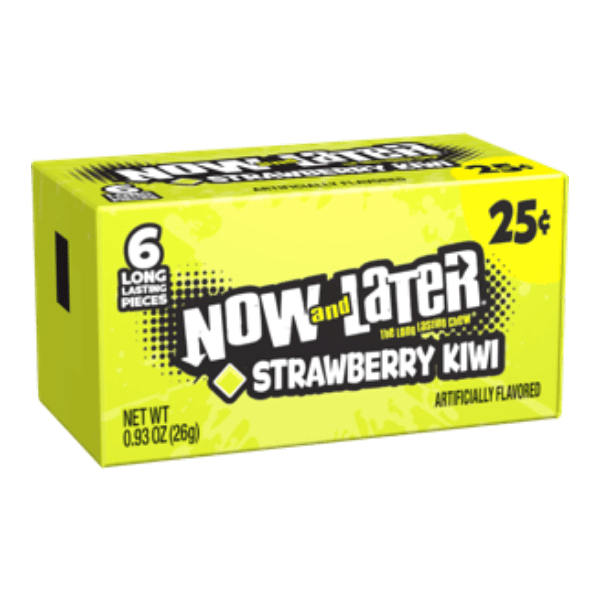 Now and Later Strawberry Kiwi 26g