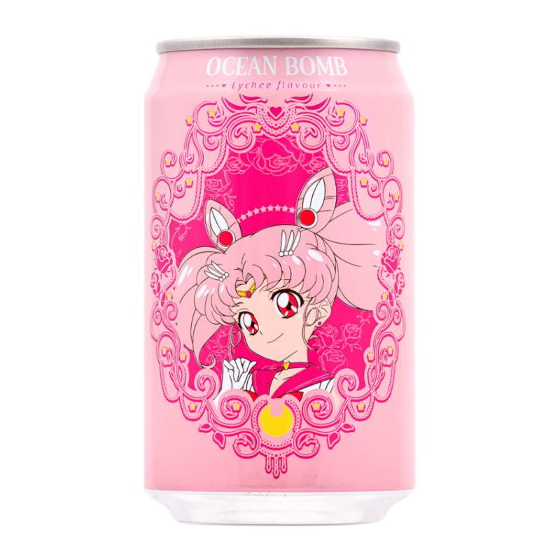 Ocean Bomb Sailor Moon Lychee 355ml