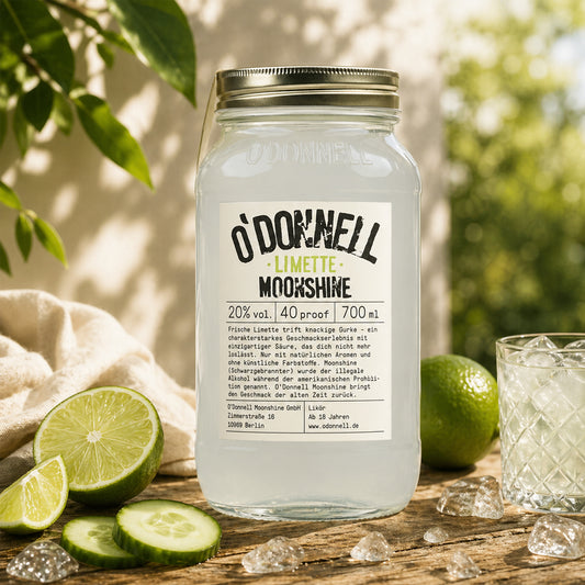 O'Donnell - MOONSHINE Limette 700ml 20% vol.