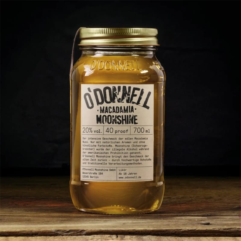O'Donnell - MOONSHINE Macadamia 700ml 20% vol.