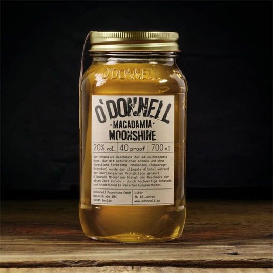 O'Donnell - MOONSHINE Macadamia 700ml 20% vol.
