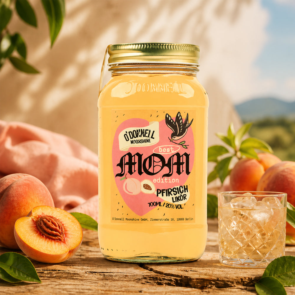 O'Donnell Moonshine Pfirisch Best Mom Edition 700ml 20% vol.