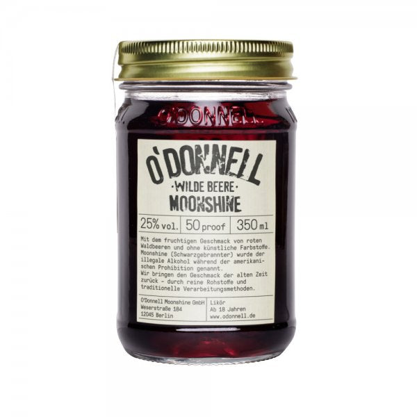 O'Donnell - MOONSHINE Wilde Beere 350ml 25%vol.