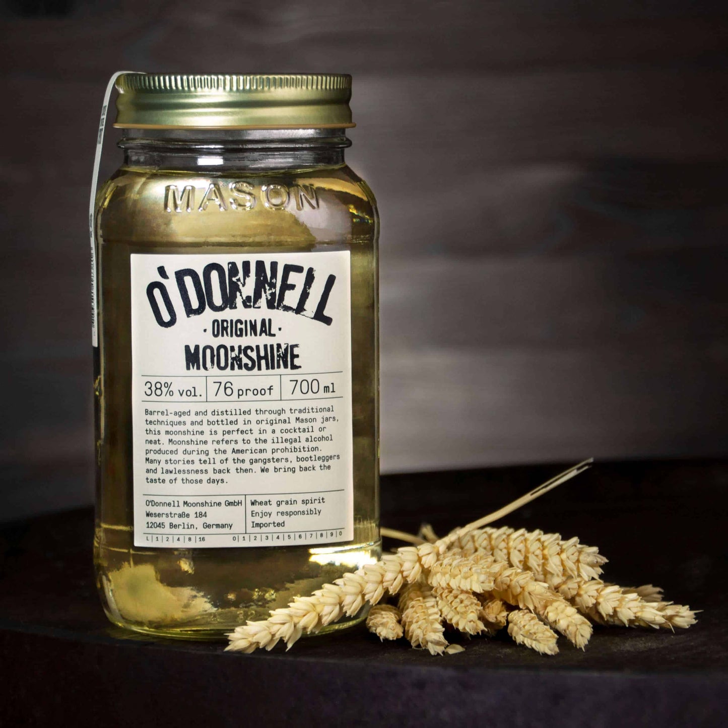 O'Donnell - MOONSHINE Original 700ml 38% vol.