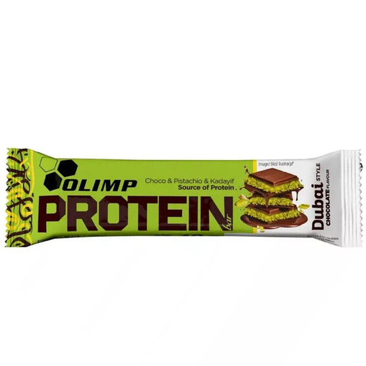Olimp Protein Bar – Choco & Pistachio & Kadayif (Dubai Style) 25 x 40g Vorratspack