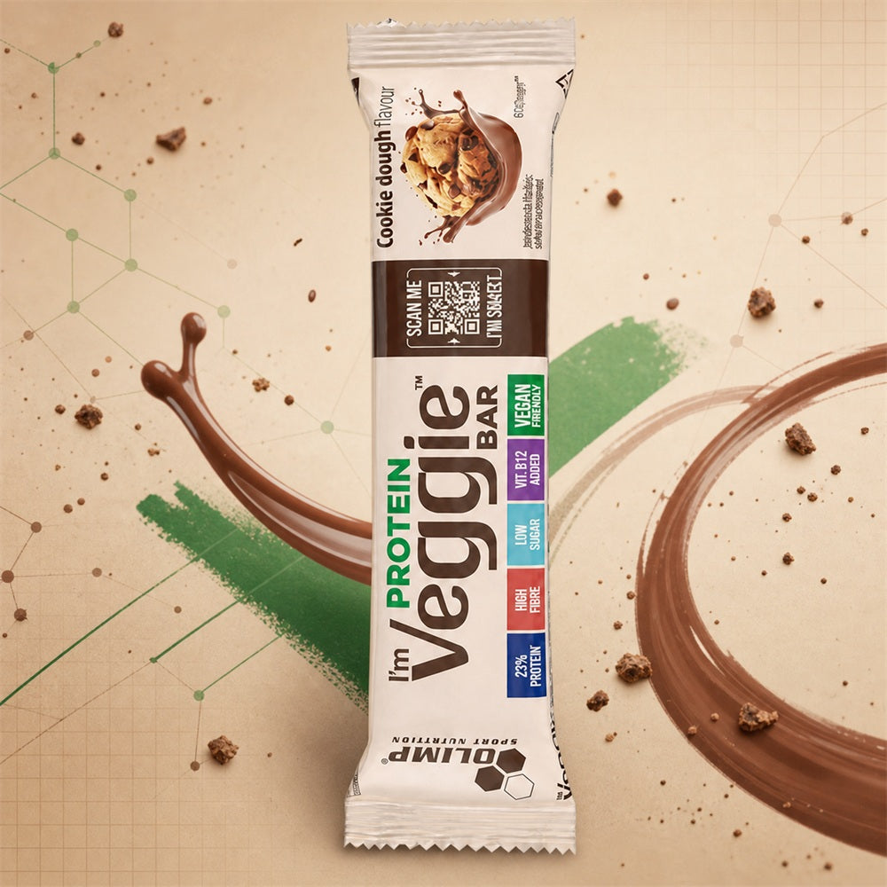 Olimp Sport Nutrition – I'm Veggie Protein Bar Cookie Dough 50g
