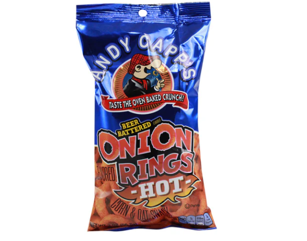 Andy Capps Hot Beer Battered Onion Rings Hot 56,7g
