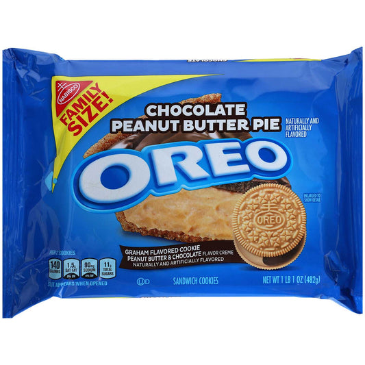 Oreo Chocolate Peanut Butter Pie 482g