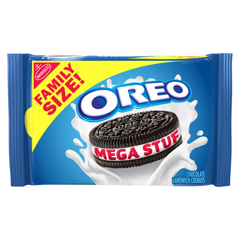 Oreo Mega Stuf Family Size 499g