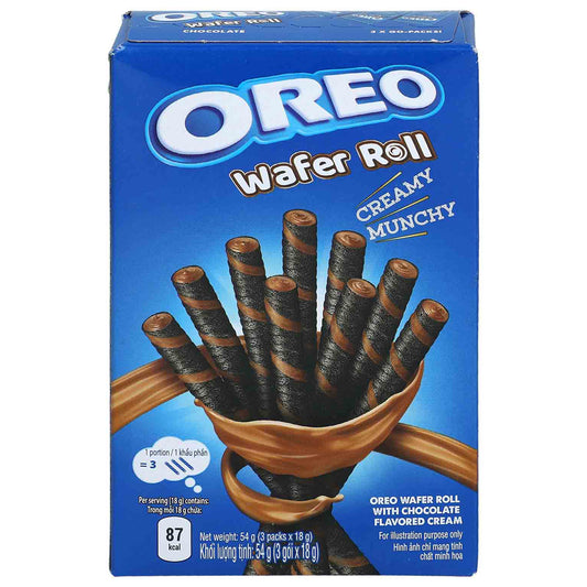 Oreo Wafer Roll Chocolate 54g
