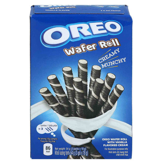 Oreo Wafer Roll Vanilla 54g