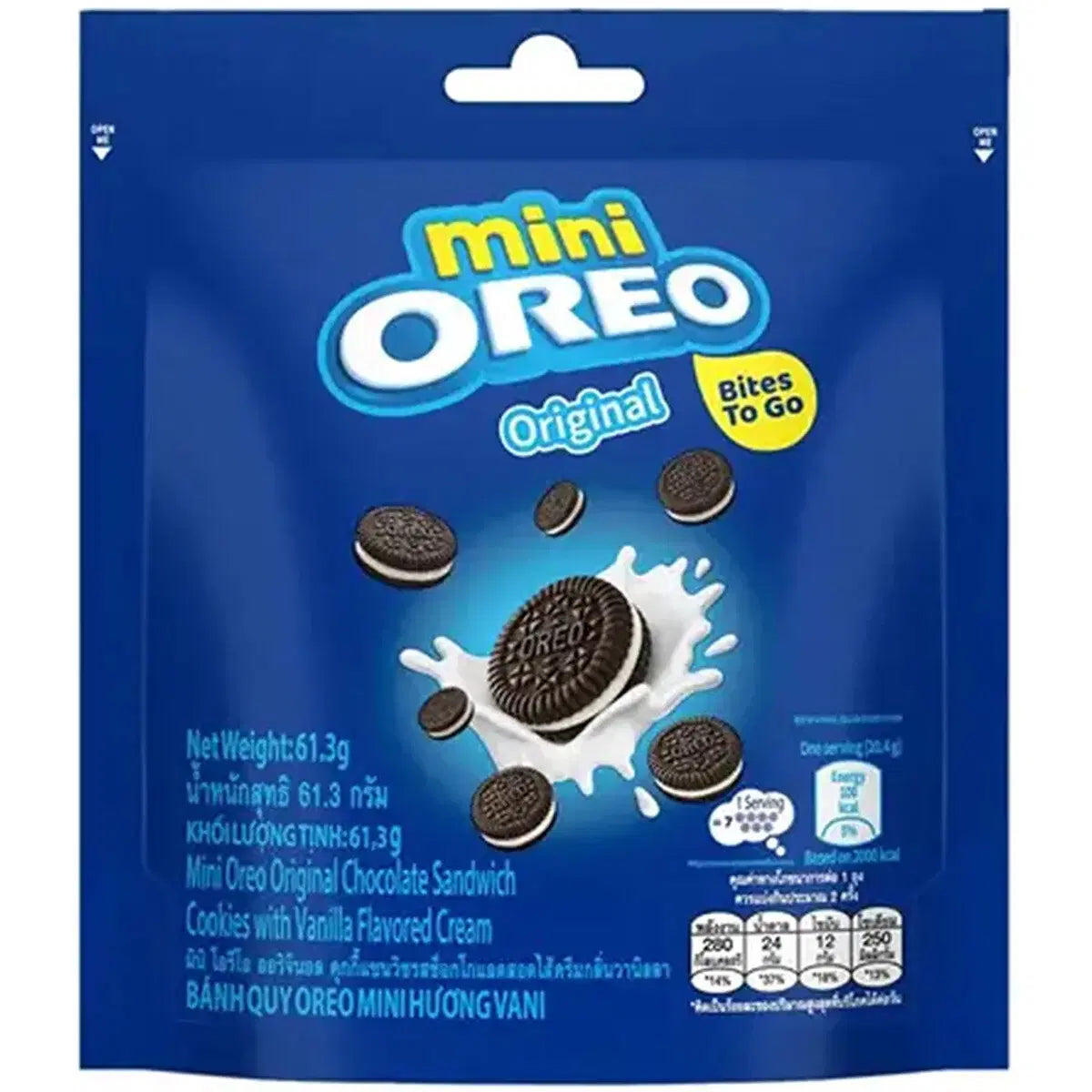 Mini Oreo Orginial Bites To Go 61,3g