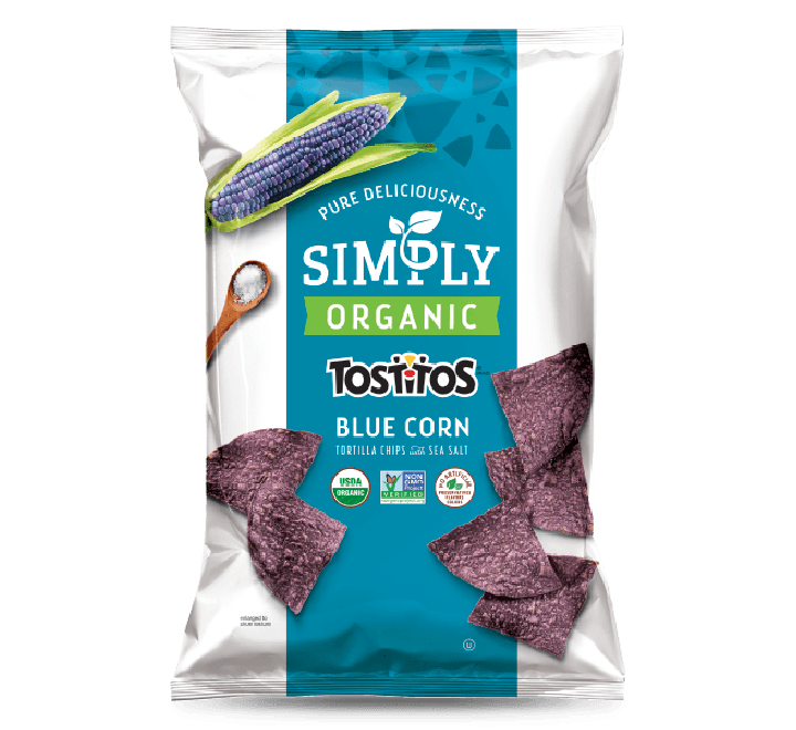 Tostitos - Simply Organic Blue Corn Tortilla Chips 255,1g