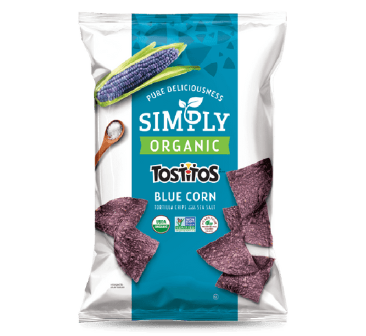 Tostitos - Simply Organic Blue Corn Tortilla Chips 255,1g