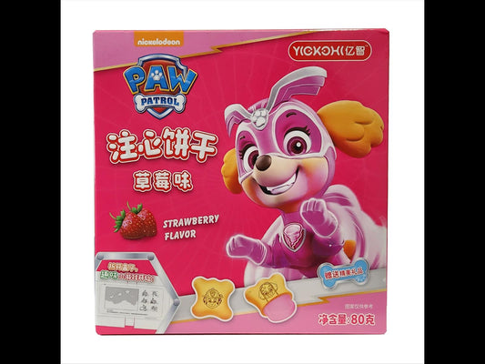 Nickelodeon Paw Patrol  Kekse mit Erdbeerfüllung 80g